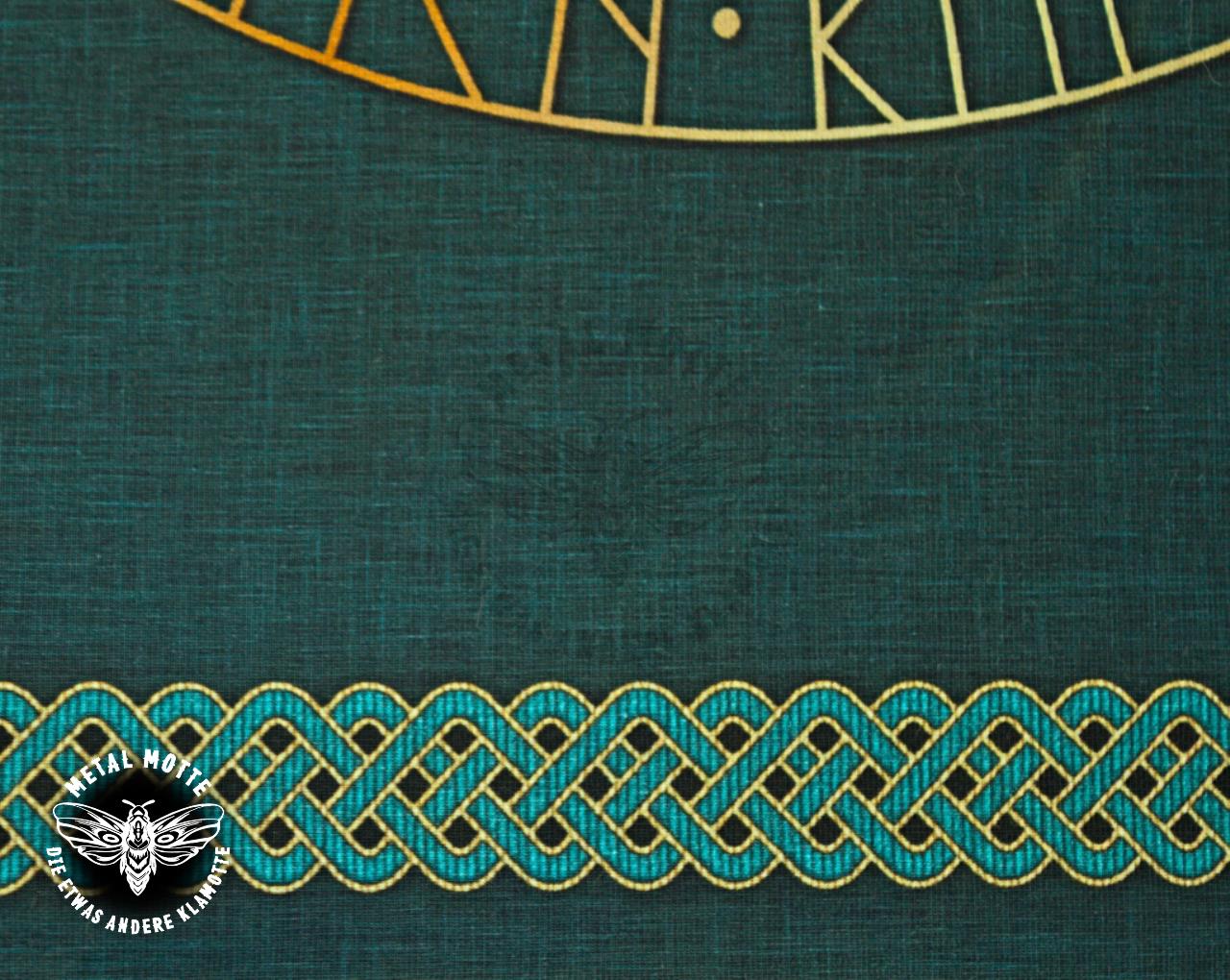 Panel - 190 x 150cm - "Folge den Runen" - Original Stitchcraft