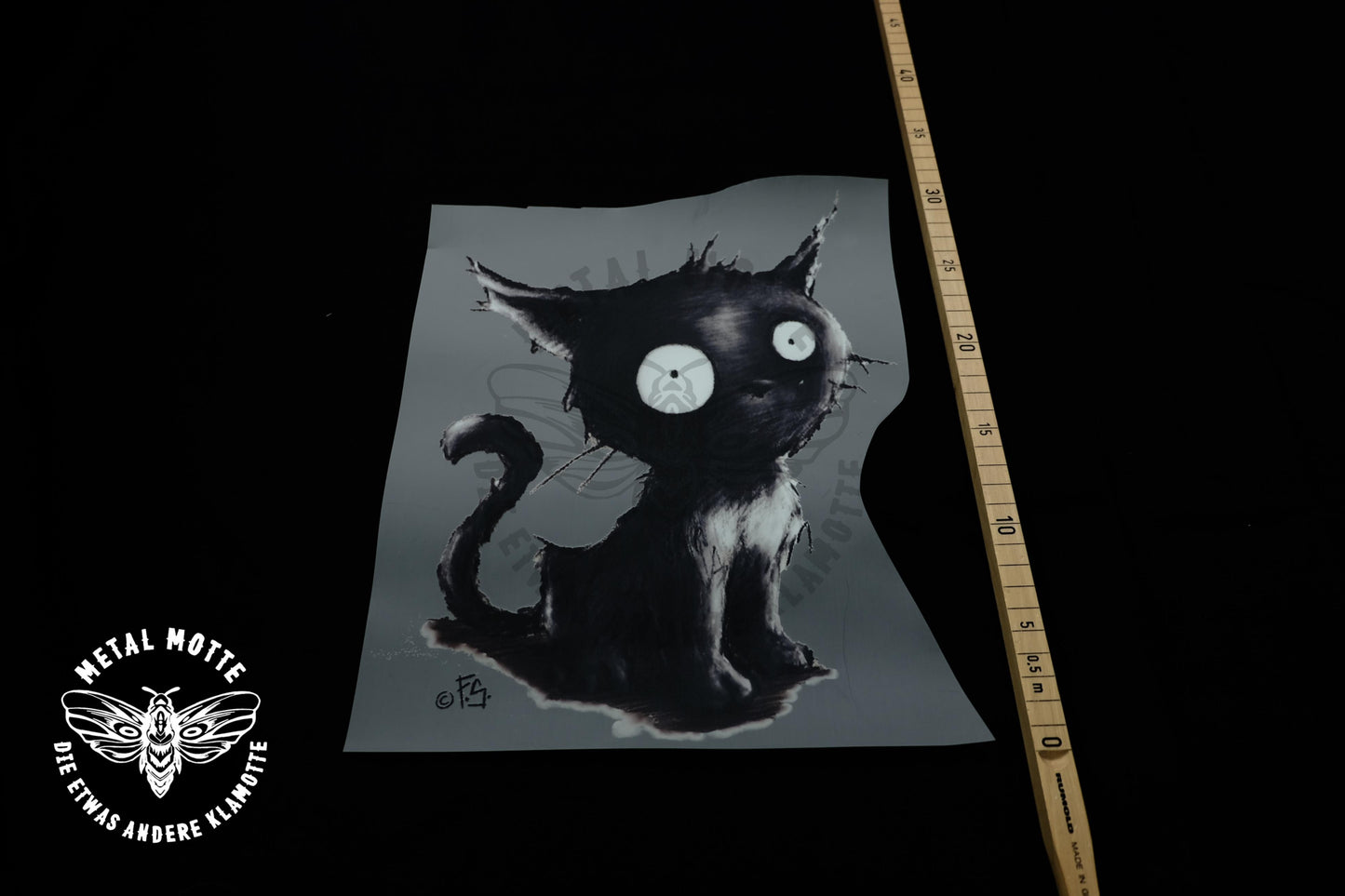 Bügelbild - "Sirius Trouble" - 25cm x 25cm