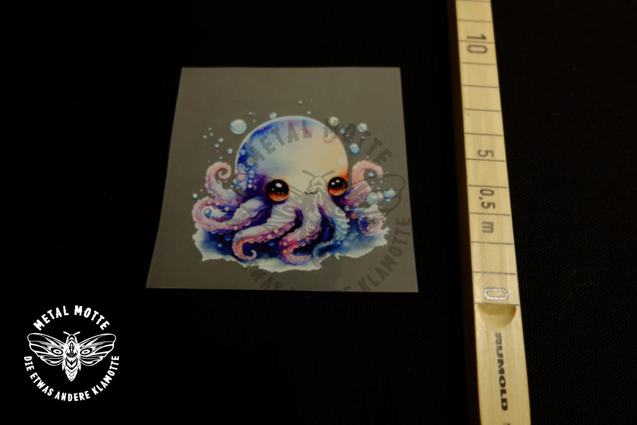 Bügelbild - "Oktopus"